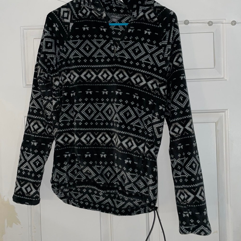 eddie bauer fleece half zip